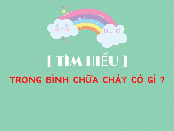 Trong Bình Chữa Cháy Có Gì ?