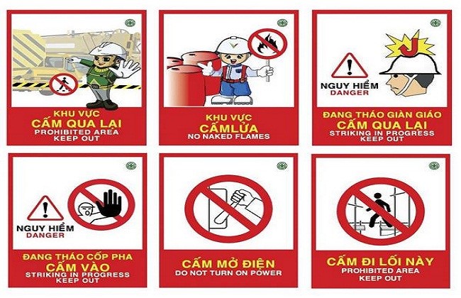 Các Loại Biển Báo Trong An Toàn Lao Động