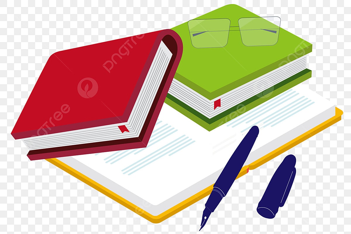 Logo Hình Quyển Sách Và Cây Bút